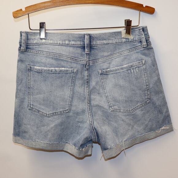 NWT Cosmic Blue Love Shorts 5 Pocket Design Distressed Waist Pockets Riptide - Picture 10 of 16